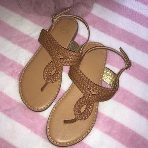 New Without Tags Wonder Nation Braided Sandals